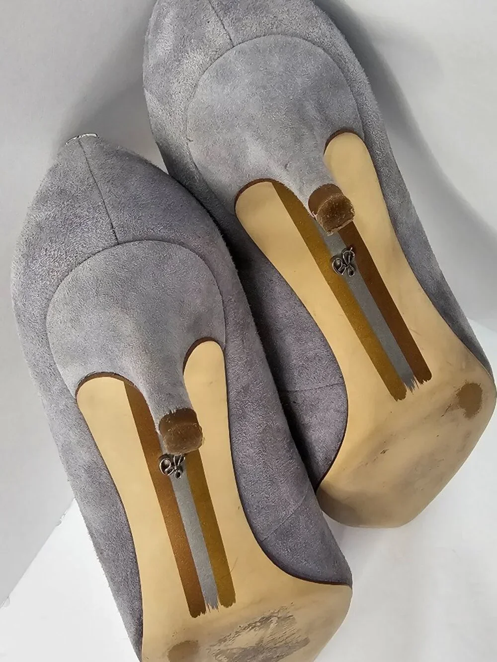 SAM EDELMAN  designer / Color Grey / Made of Suede / 2inch - heel
